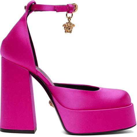 versace collection scarpe strappo|versace pink shoes.